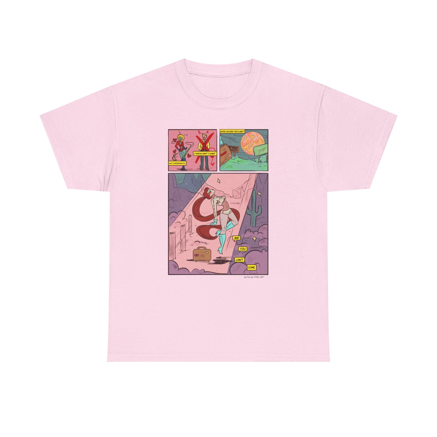 Not Overdramatic Unisex Tee by Alpacalypse Art