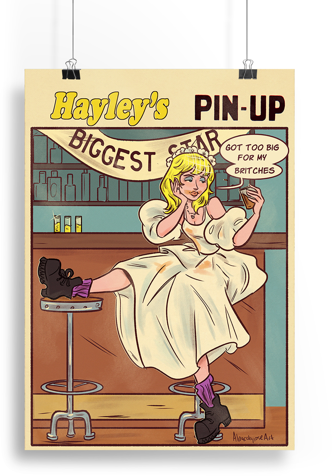 Hayley Bachelorette Party Print