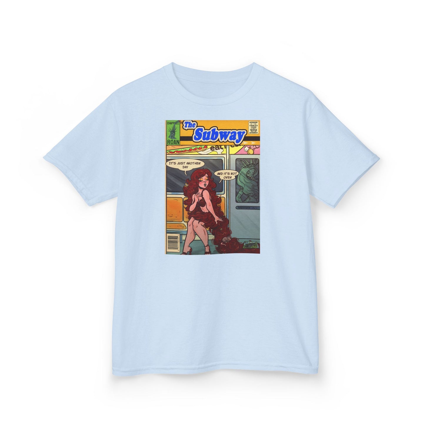 Subway Baby Tee by Alpacalypse Art