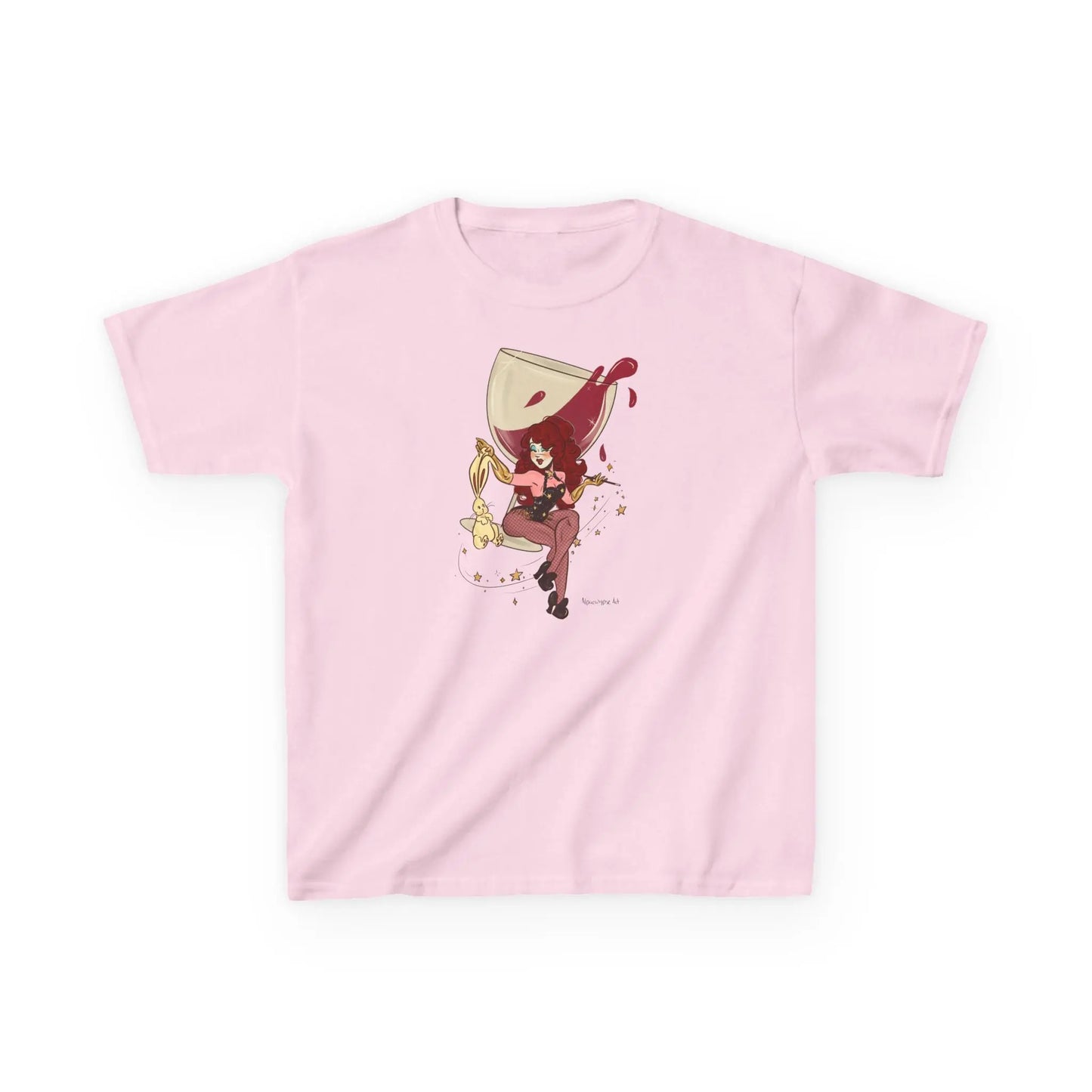 Chappell Pin Up Baby Tee Alpacalypse Art