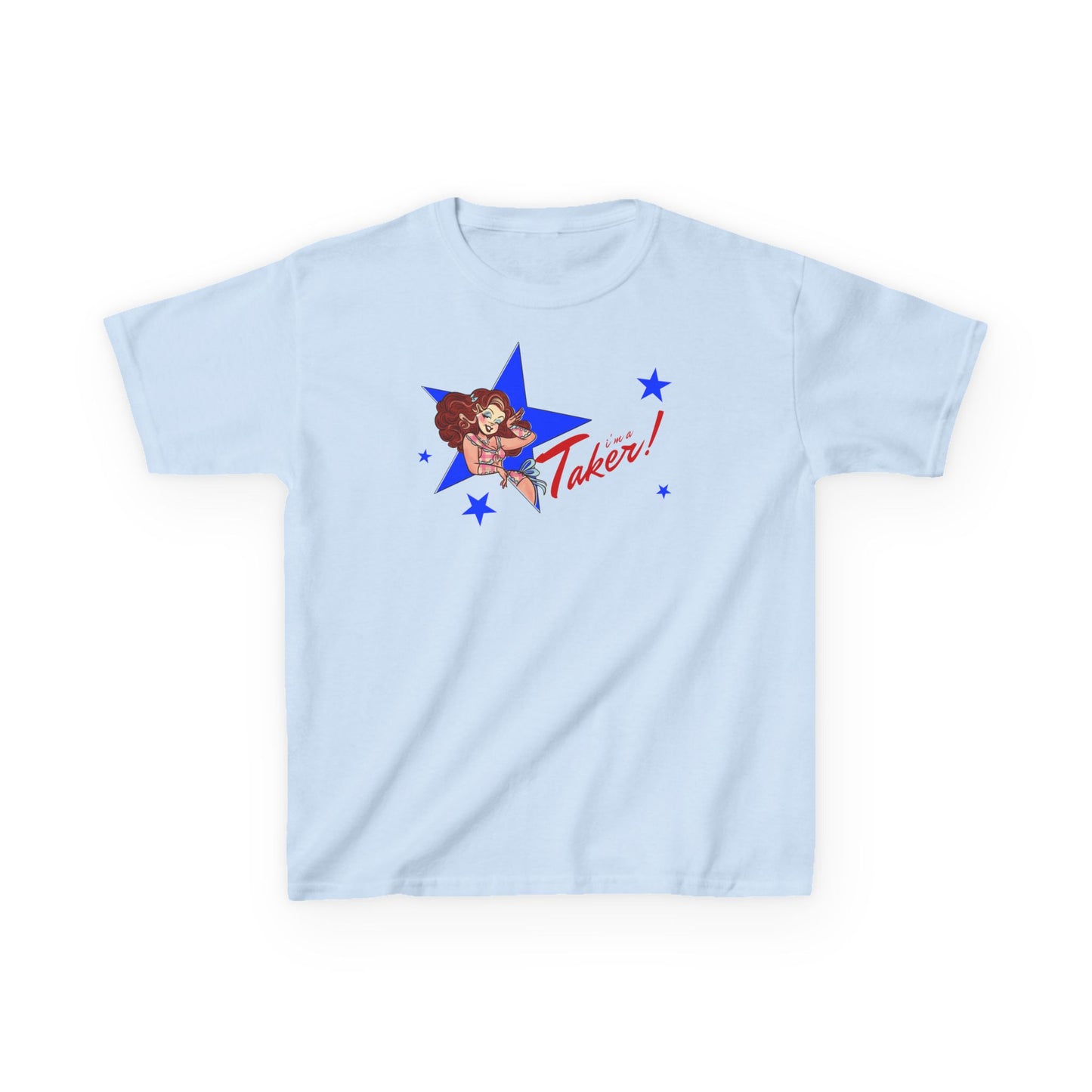 Taker Baby Tee by Alpacalypse Art