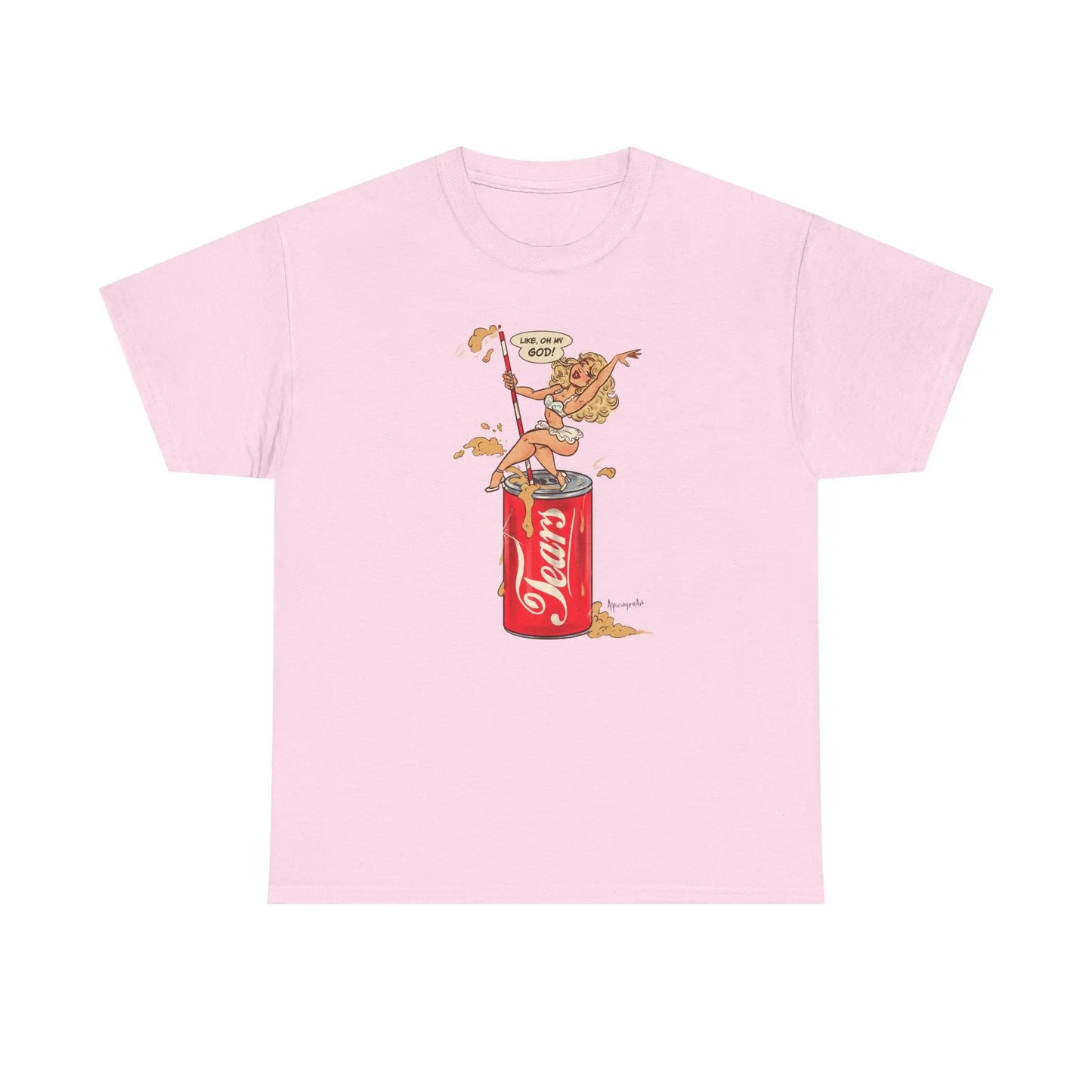 Sabrina Tears Soda Unisex Tee Alpacalypse Art
