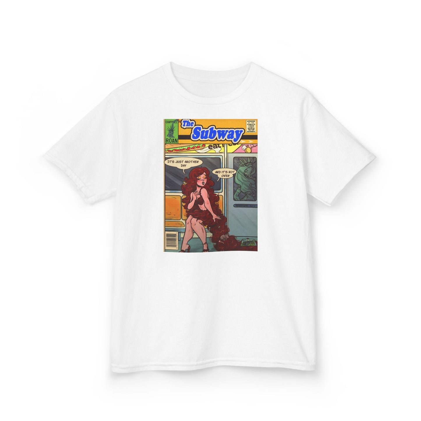 Subway Baby Tee by Alpacalypse Art