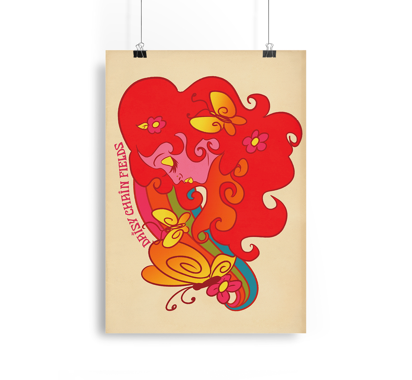 Chappell Roan Daisy Chain Art Print Alpacalypse Art