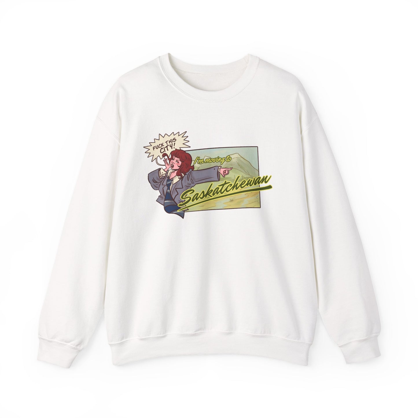 Fuck This City Crewneck Sweatshirt