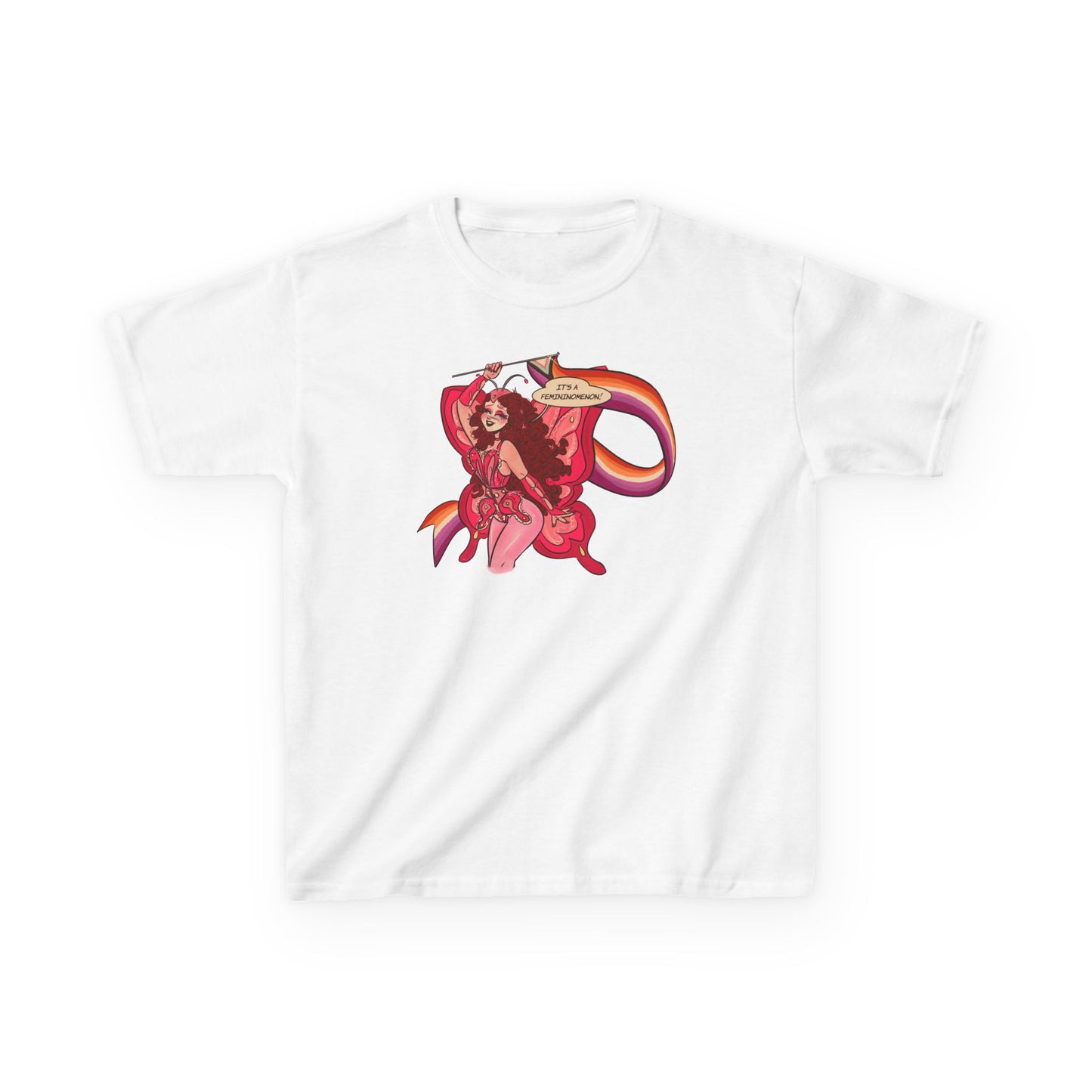 It's A Femininomenon Baby Tee by Alpacalypse Art