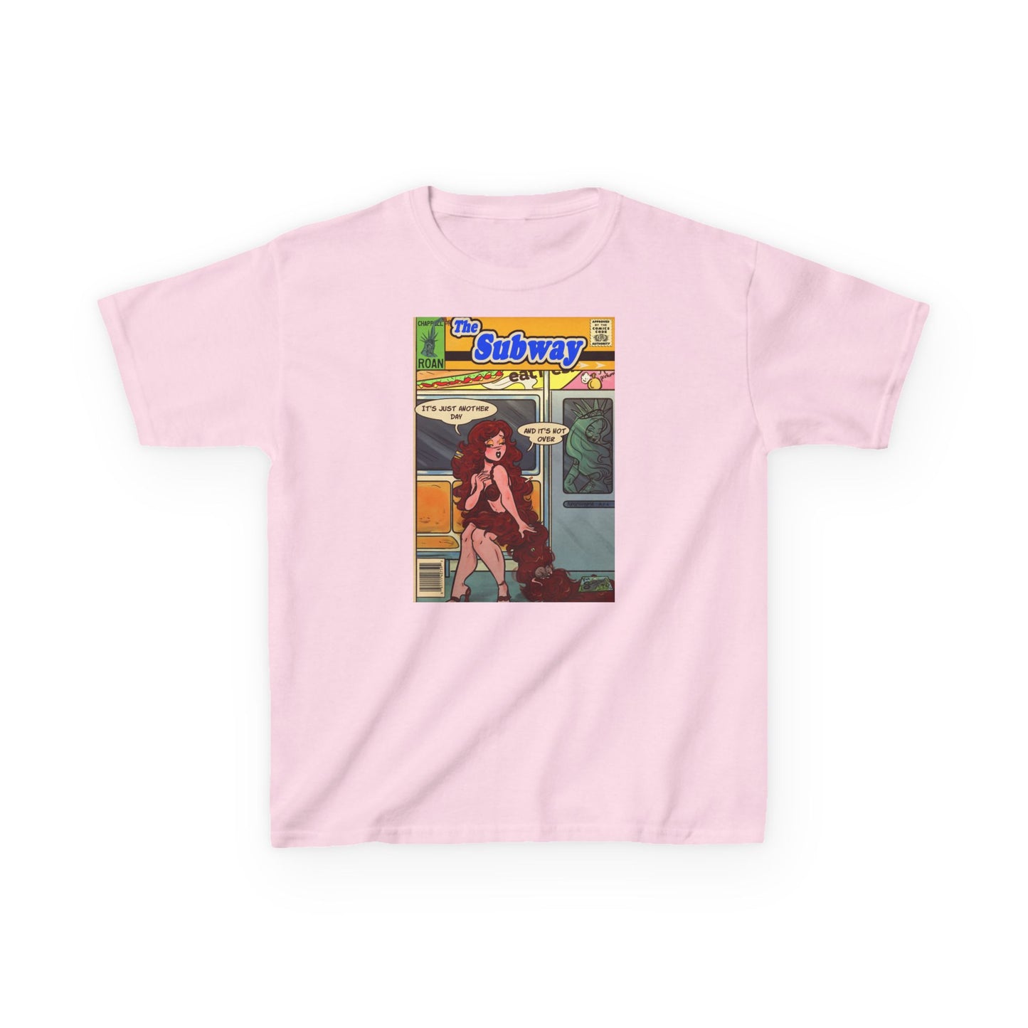 Subway Baby Tee by Alpacalypse Art