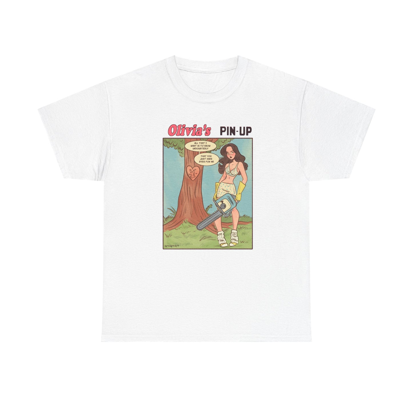 Olivia's Pin Up Unisex Tee Printify