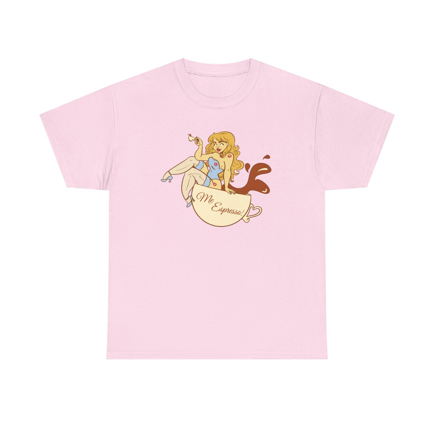 Me Espresso Unisex Tee by Alpacalypse Art
