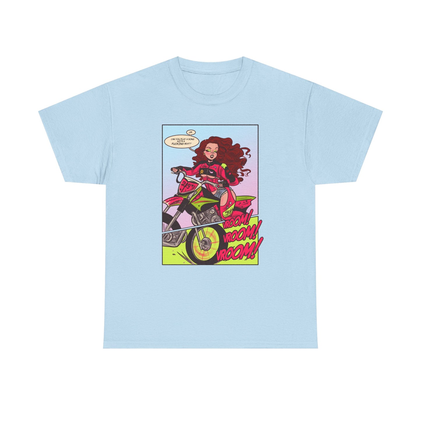 Vroom! Vroom! Unisex Tee by Alpacalypse Art