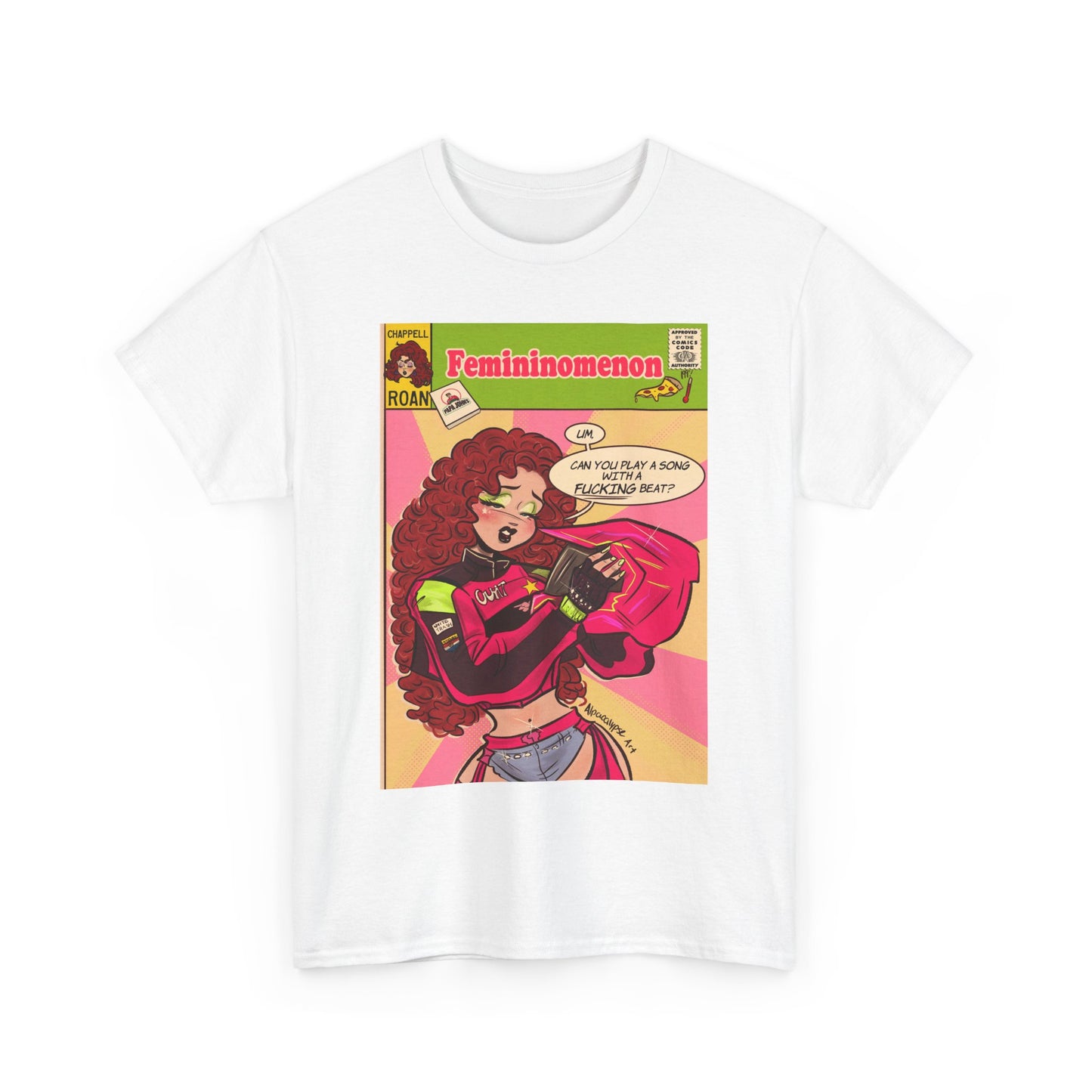 Song With A Beat Unisex Tee by Alpacalypse Art