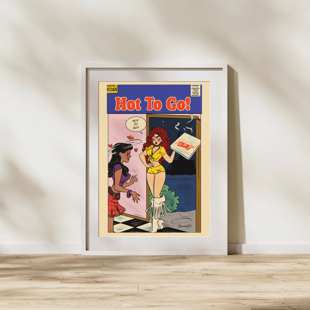 Hot To Go Art Print Alpacalypse Art