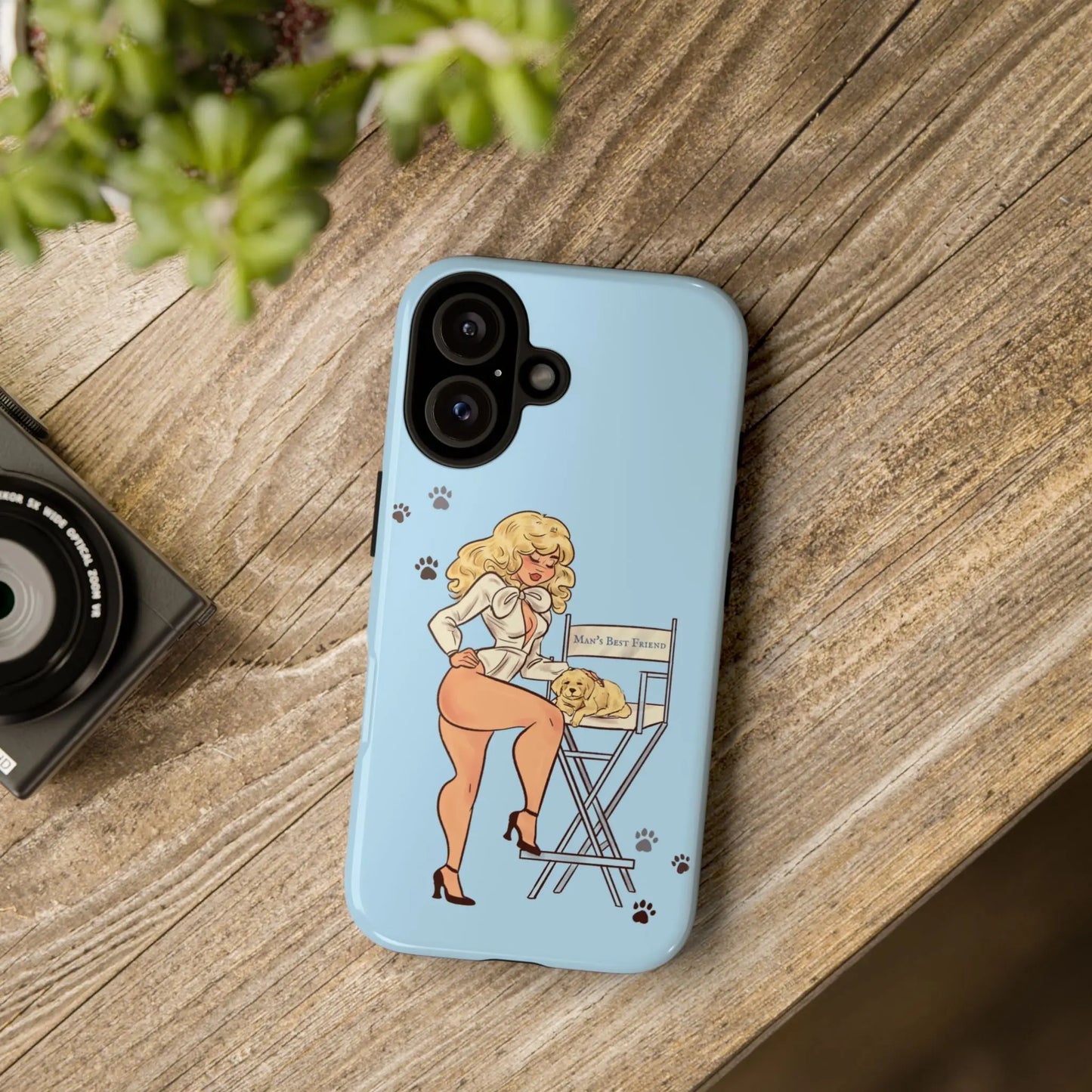 Man's Best Friend Phone Case Alpacalypse Art