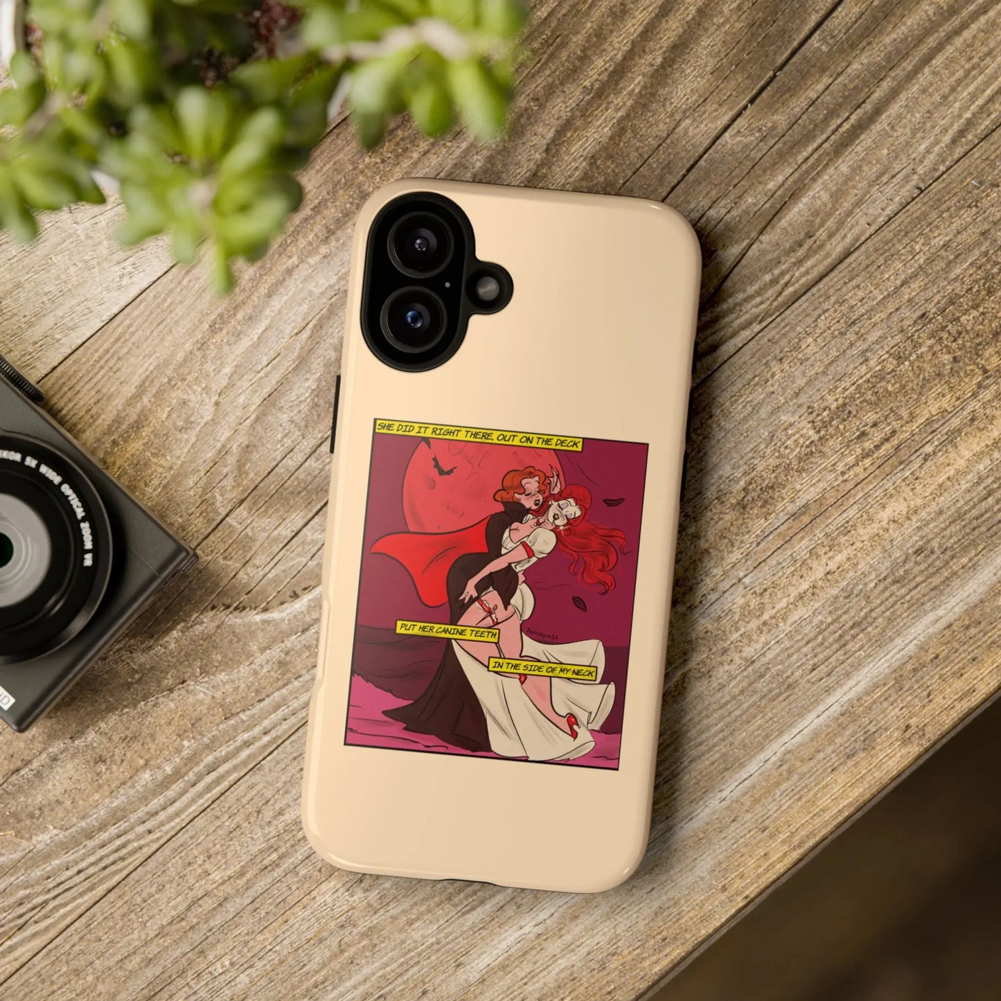 Red Wine Supernova Case Alpacalypse Art