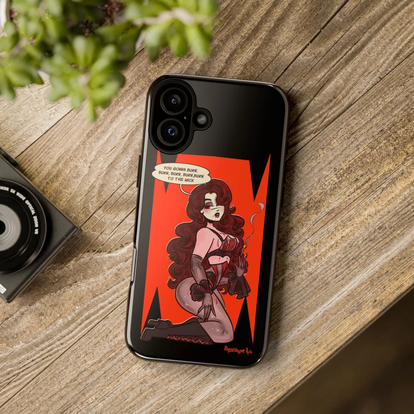 Vampiroan Phone Case Alpacalypse Art