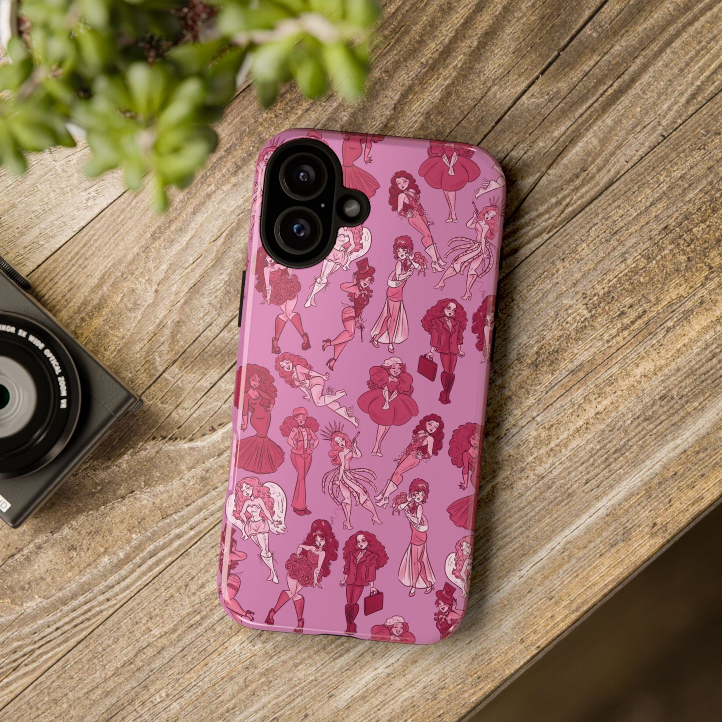 Chappell Pink Phone Case Alpacalypse Art