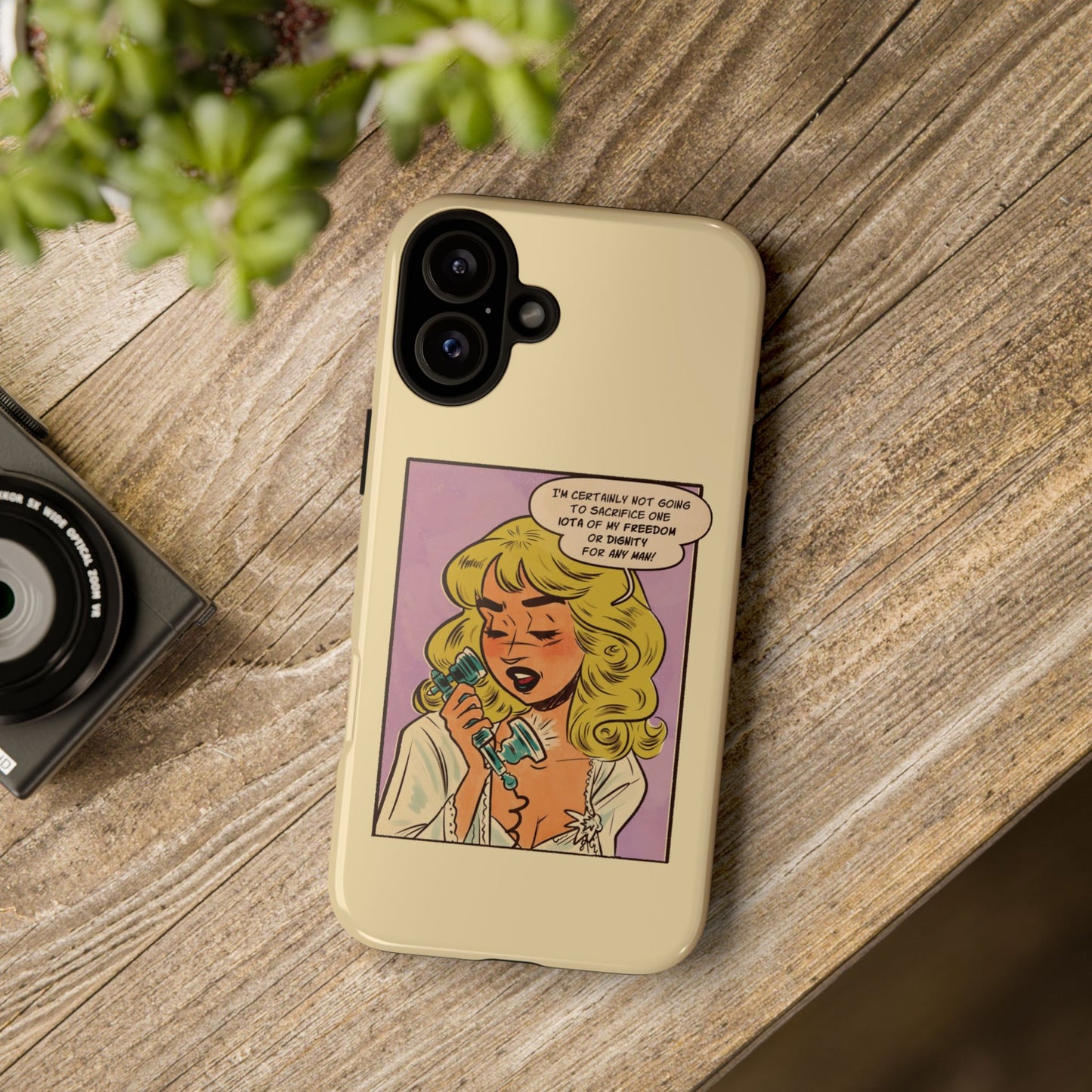 Sabrina Phone Case Alpacalypse Art