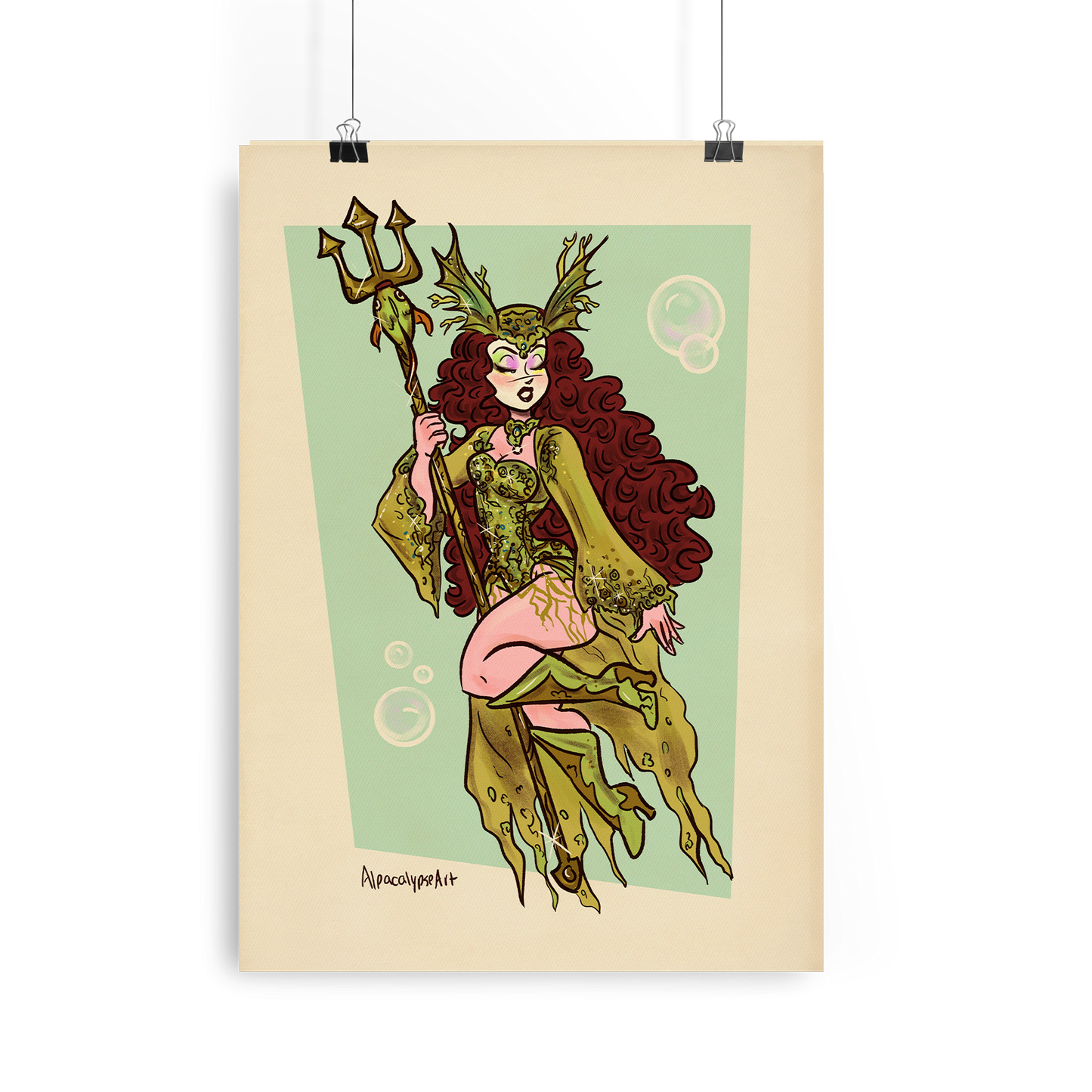 Mermaid Chappell Print