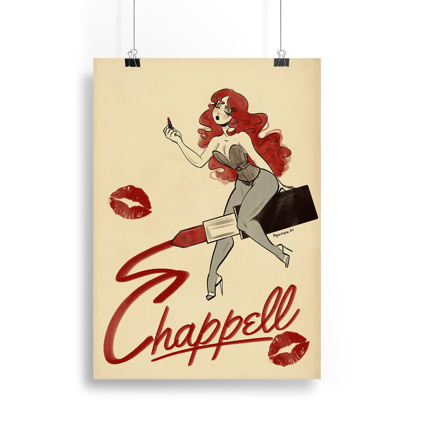 Chappell MAC Print Alpacalypse Art