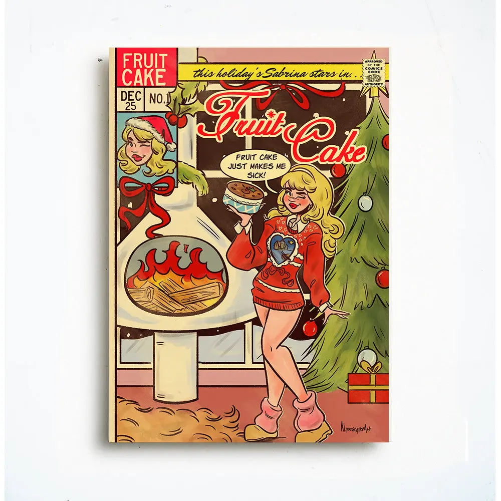 Sabrina Fruit Cakes Print Alpacalypse Art