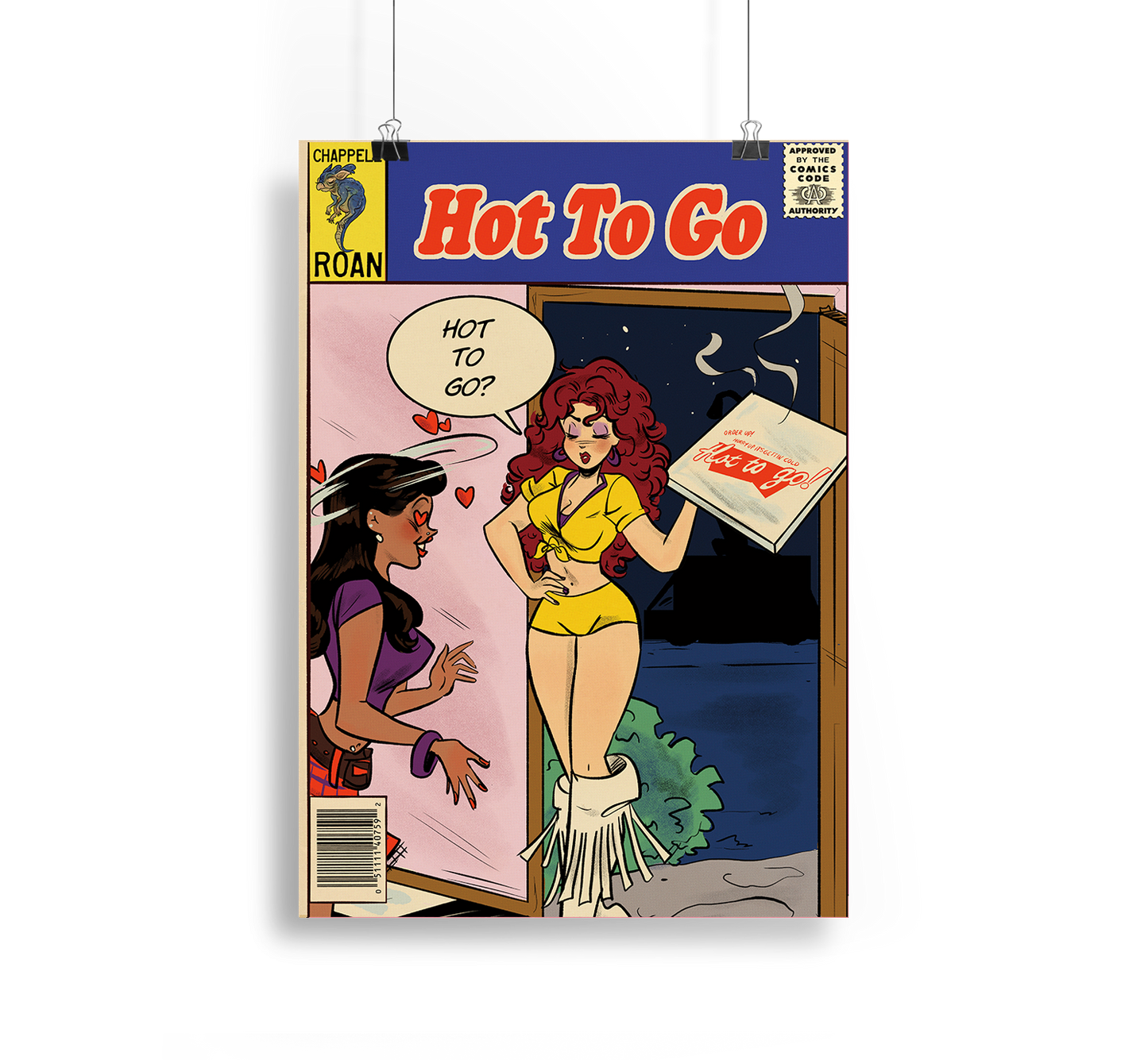 Chappell Roan's Hot To Go Cover Art Print Alpacalypse Art