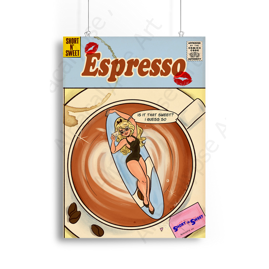 Espresso Art Print