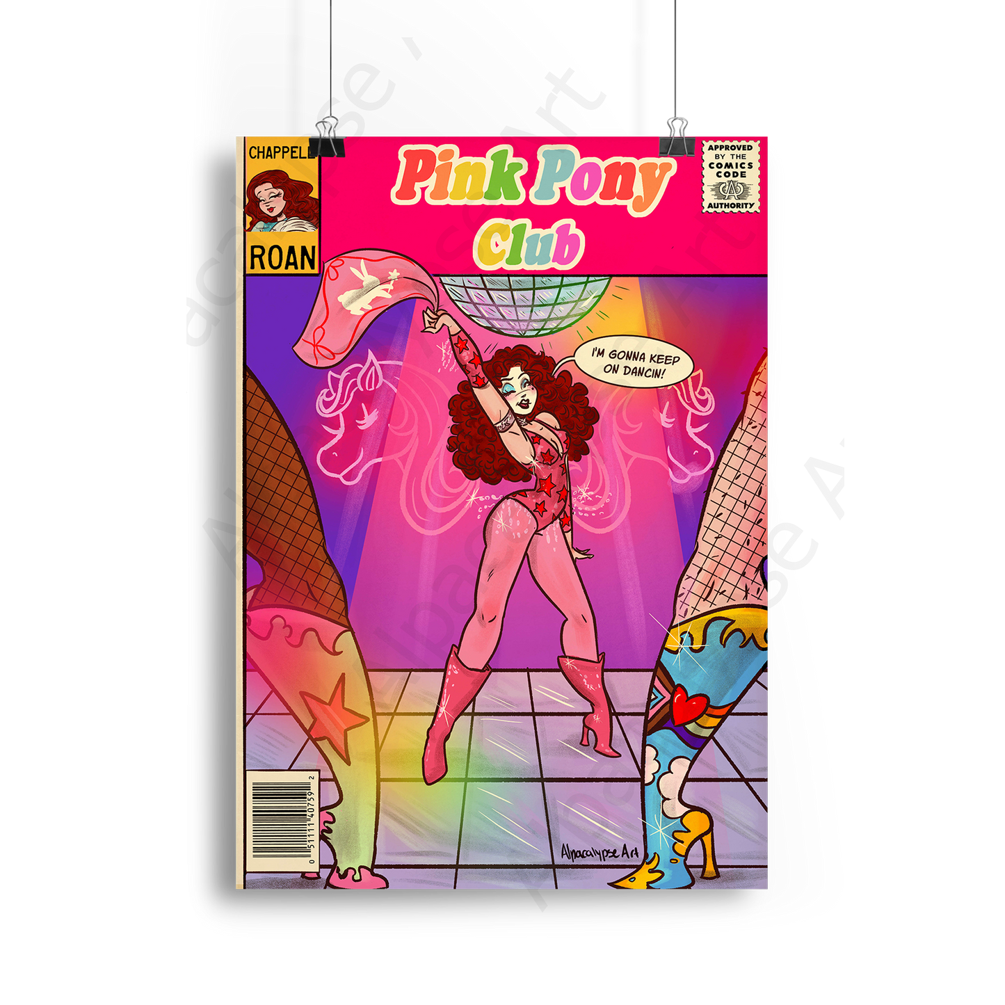 Pink Pony Club Art Print