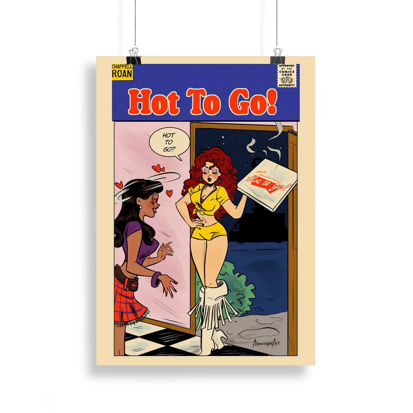 Hot To Go Art Print