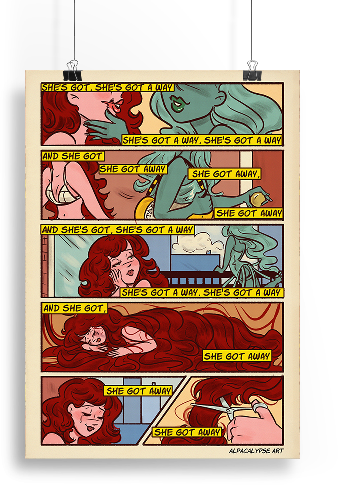 Subway Comic Art Print (Page 6)