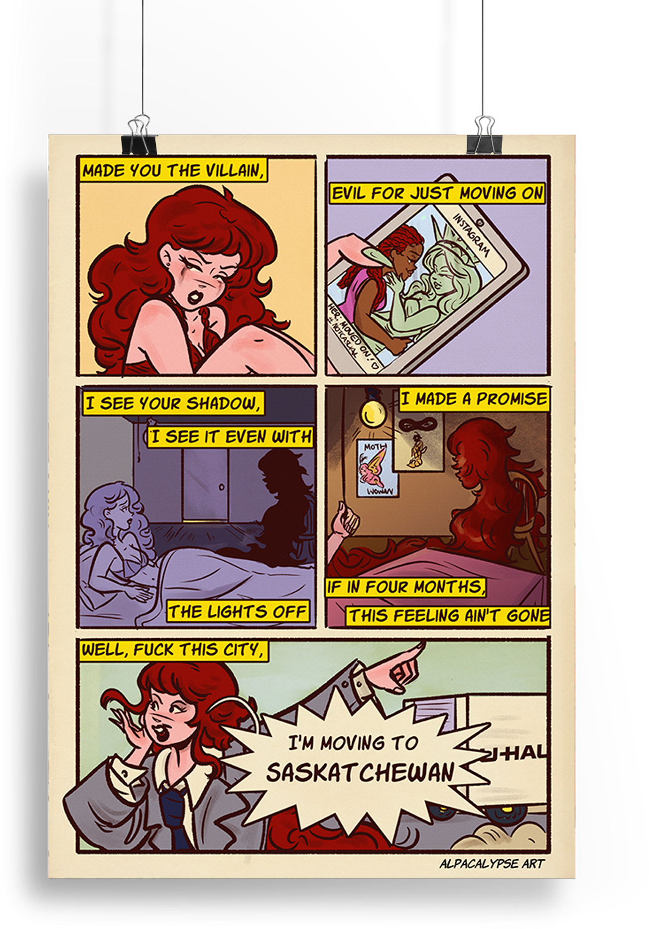 Subway Comic Art Print (Page 4)
