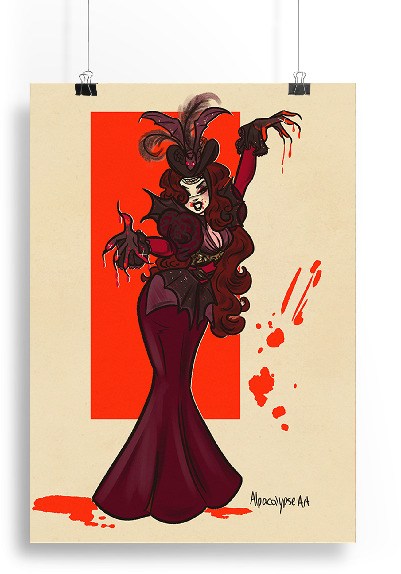 The Vampire Chappell Print