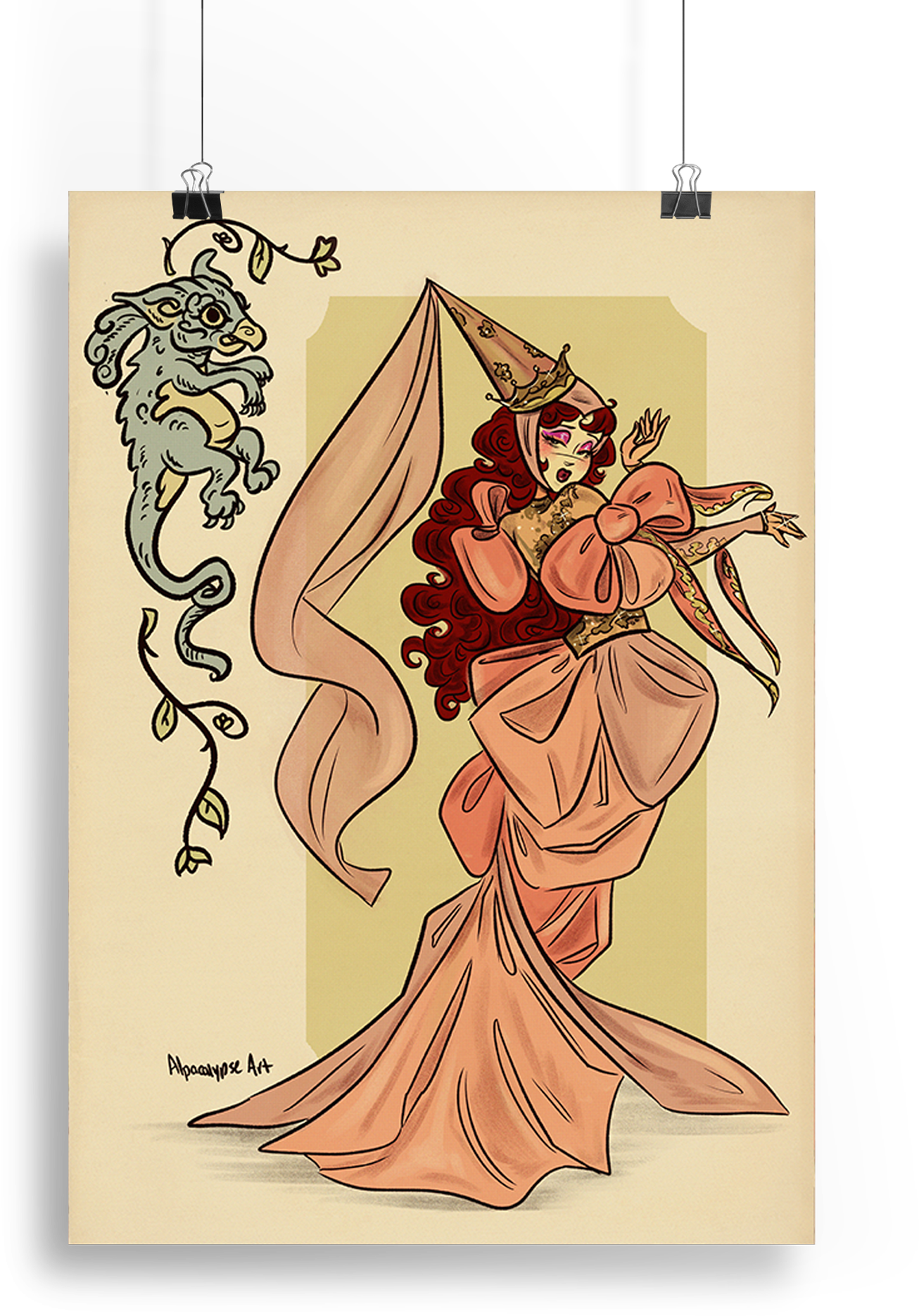 KC Princess Chappell Print