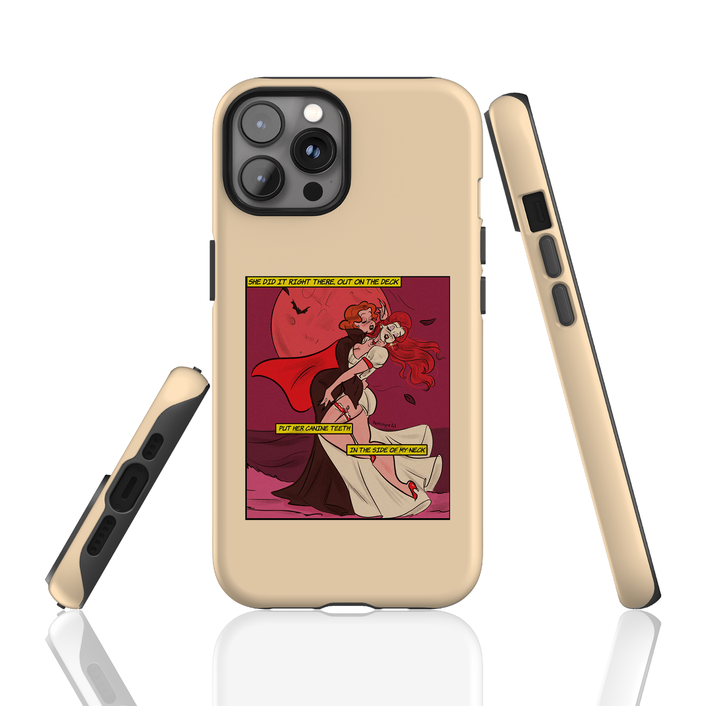 Red Wine Supernova Case By Alpacalypse Art
