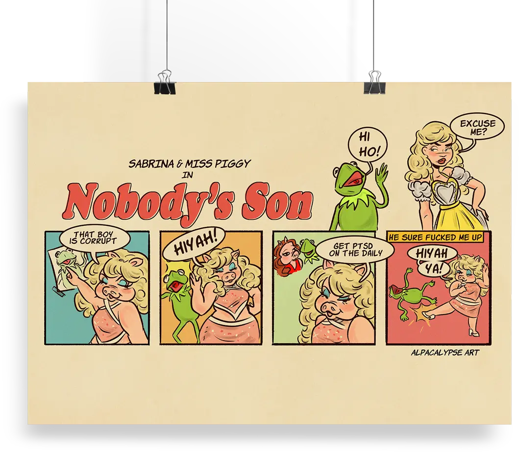 Miss Piggy Collection Alpacalypse Art
