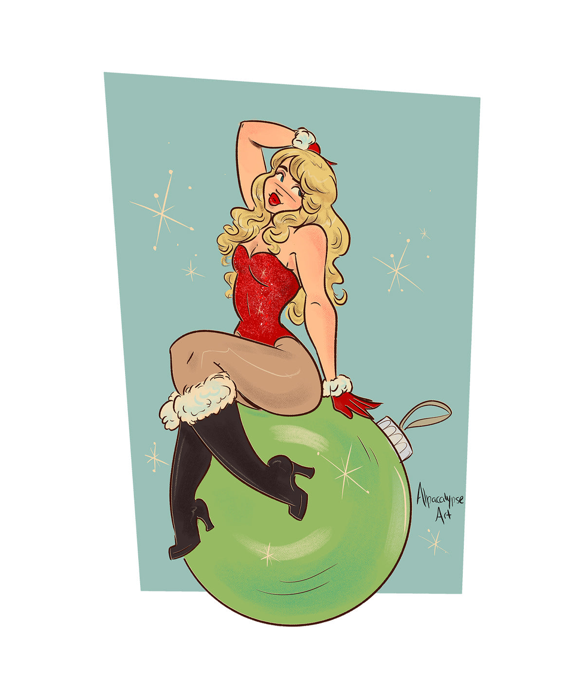 Alpaclypse Art Christmas Collection