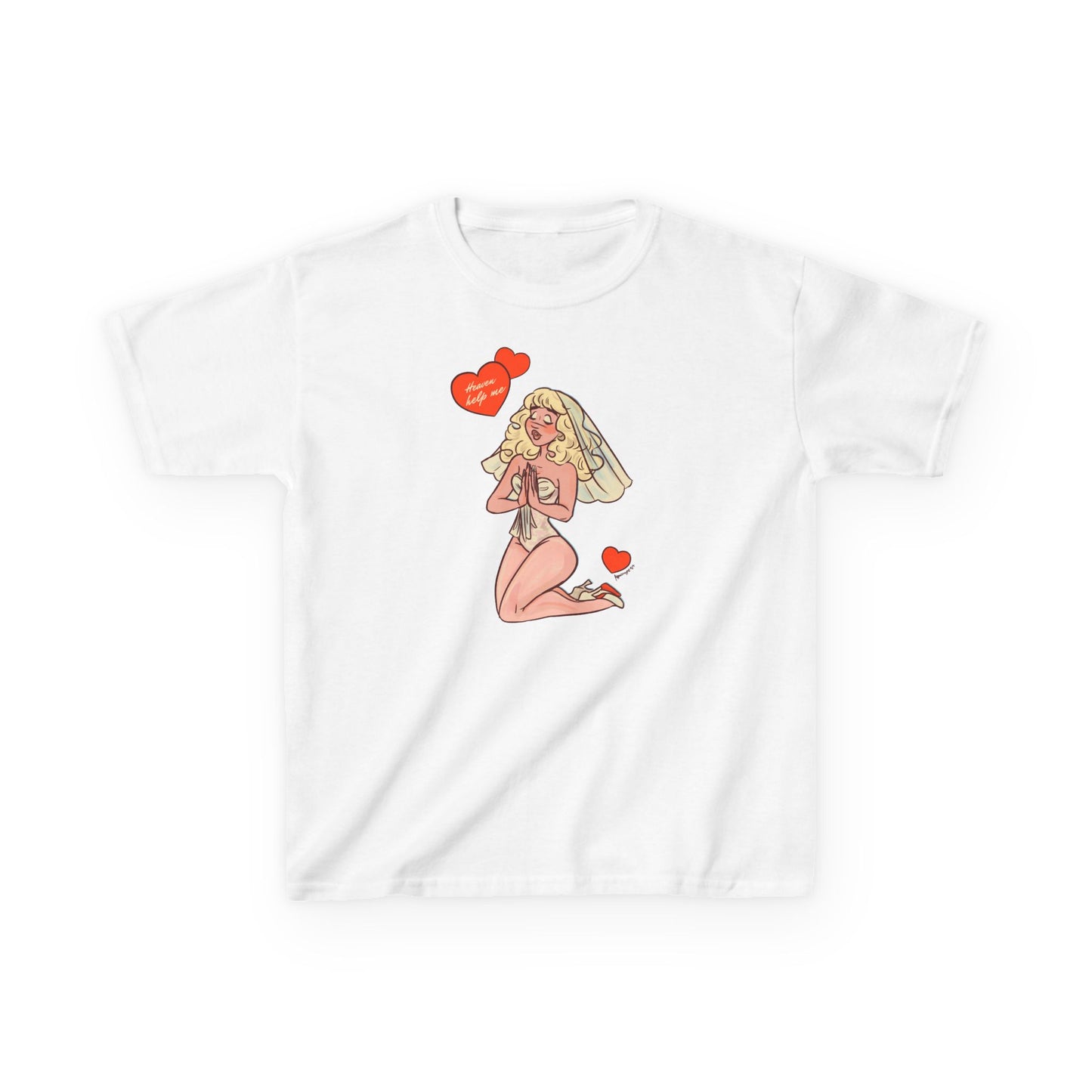 Heaven Help Me Sabrina Carpenter Baby Tee Printify