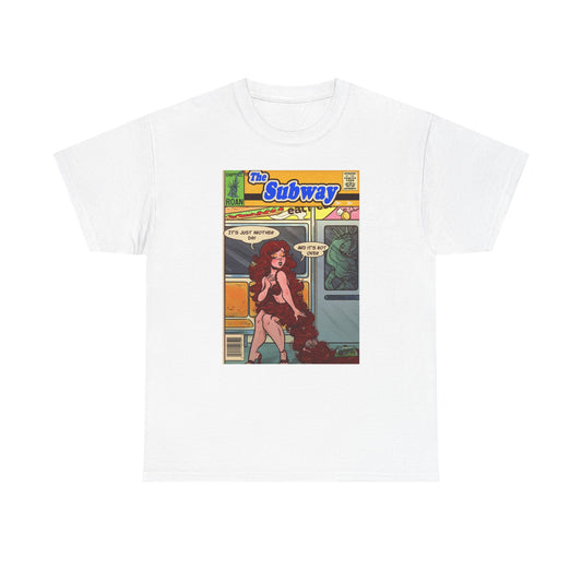 Subway Unisex Tee by Alpacalypse Art