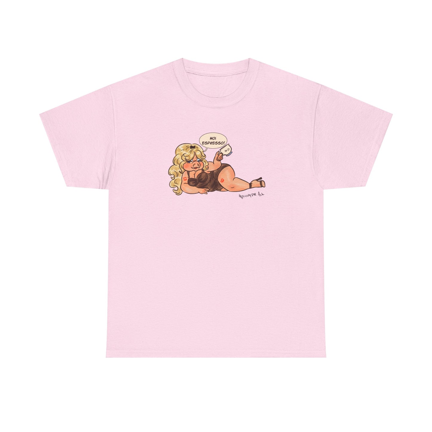 Miss Piggy Moi Espresso Unisex Tee