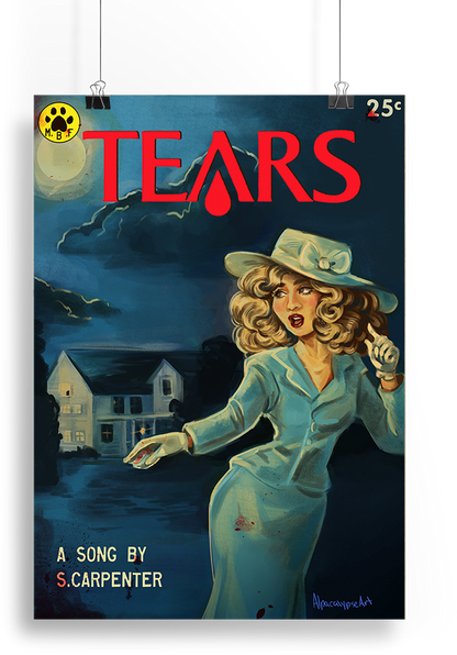Sabrina Tears Art Print