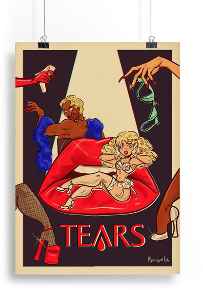 Sabrina Horror Show Art Print