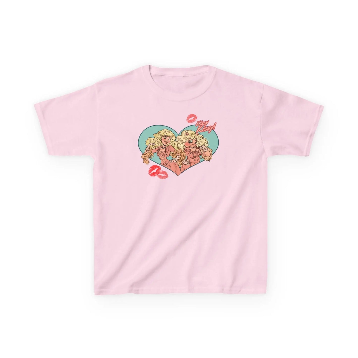 Kissy Kissy Miss Piggy Baby Tee Alpacalypse Art