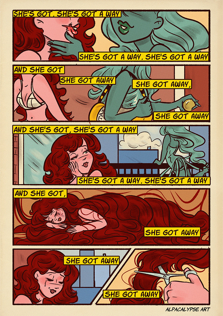 Subway Comic Art Print (Page 6)