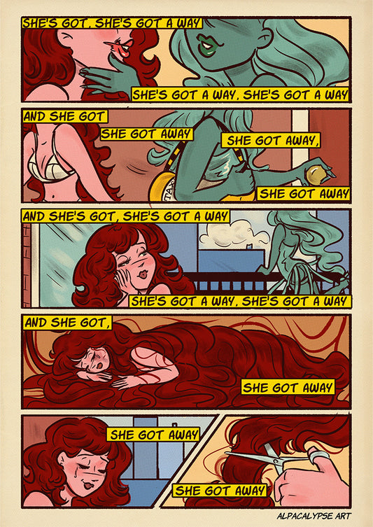 Subway Comic Art Print (Page 6)