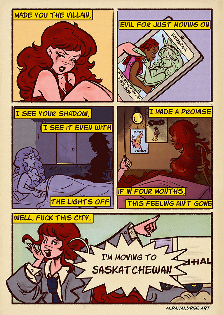 Subway Comic Art Print Bundle (All Pages)