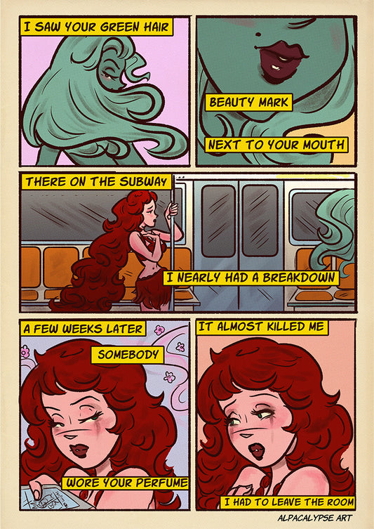 Subway Comic Art Print (Page 1)