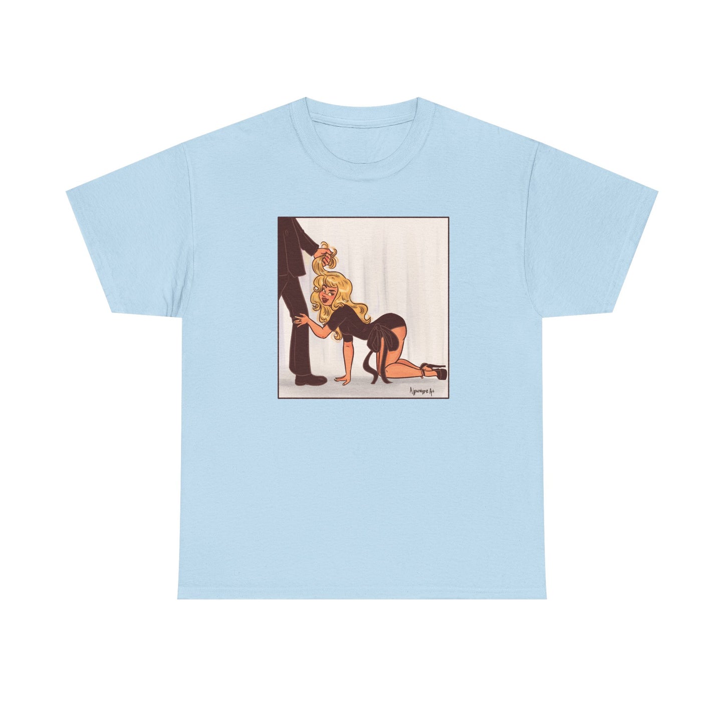 Mans Best Friend Unisex Tee by Alpacalypse Art