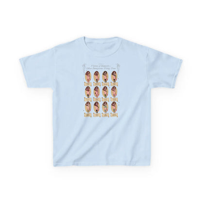 Chappell Roan "Visions of Damsels & Other Dangerous Things" Baby Tee Alpacalypse Art