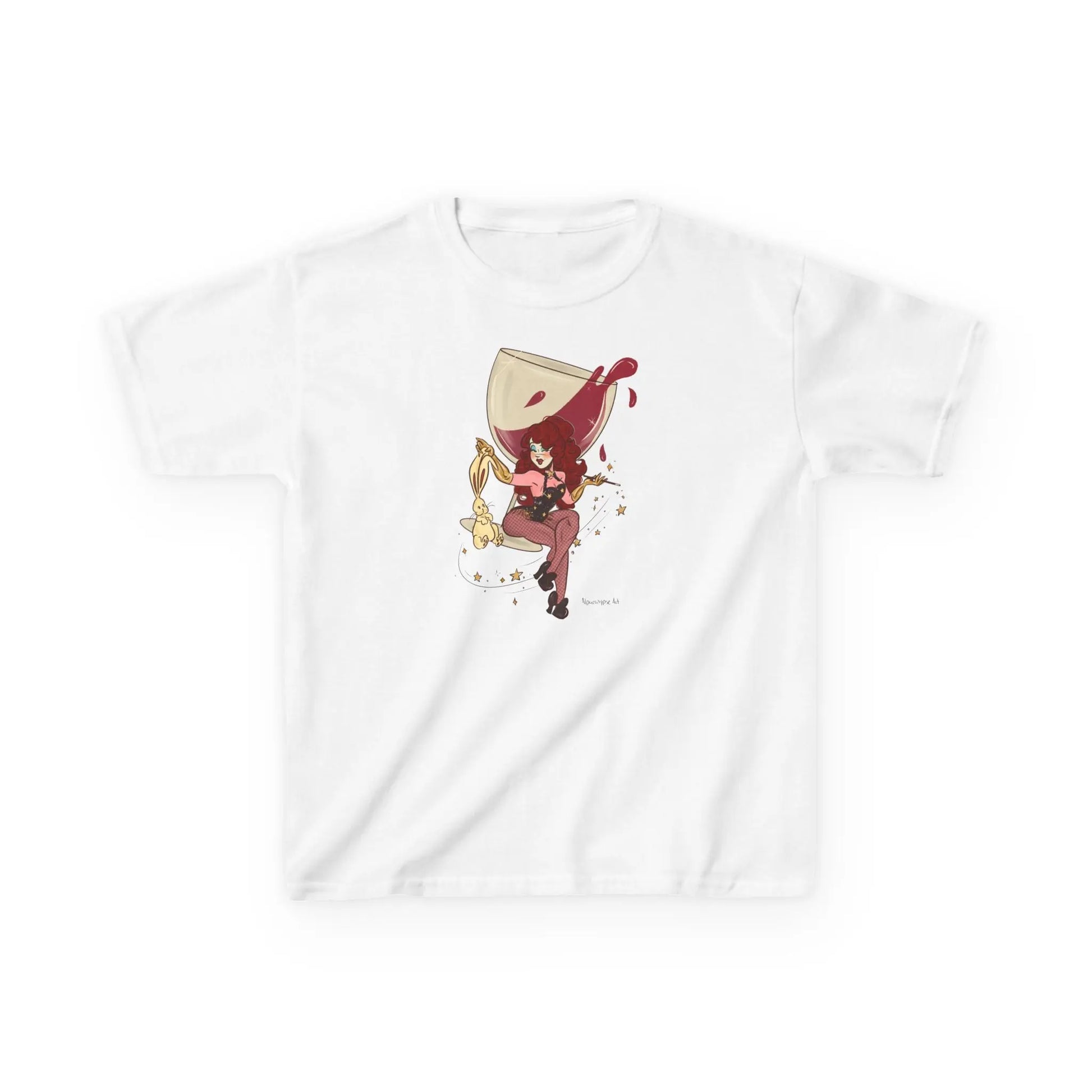 Chappell Pin Up Baby Tee Alpacalypse Art
