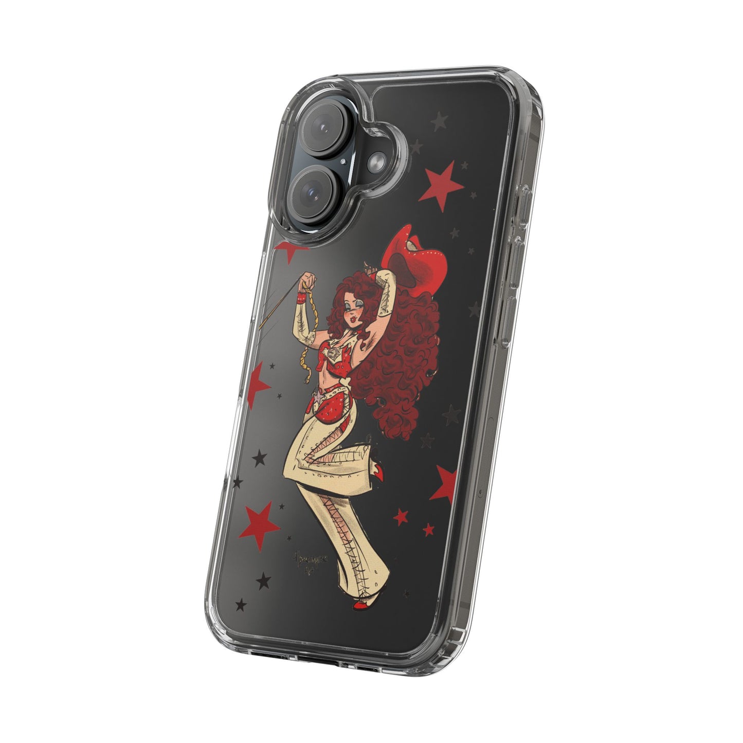 Chappell Cowboy Clear Phone Case
