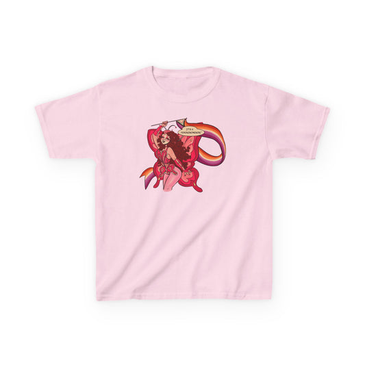 It's A Femininomenon Baby Tee by Alpacalypse Art